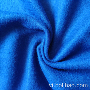 Plain Dye Brushed Raised Polar Feather Fabric